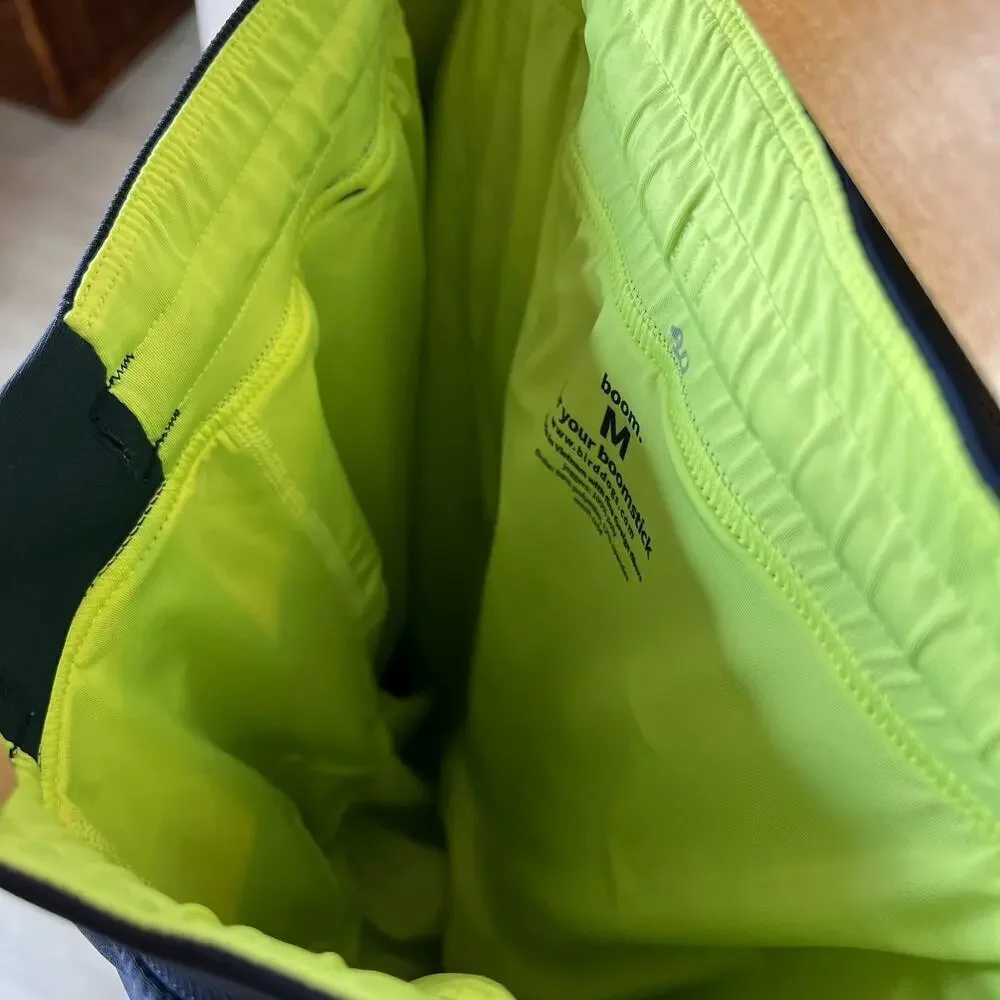 Birddogs Joggers Mens Size Medium Blue & Green Boom for Your Boomstick Pockets